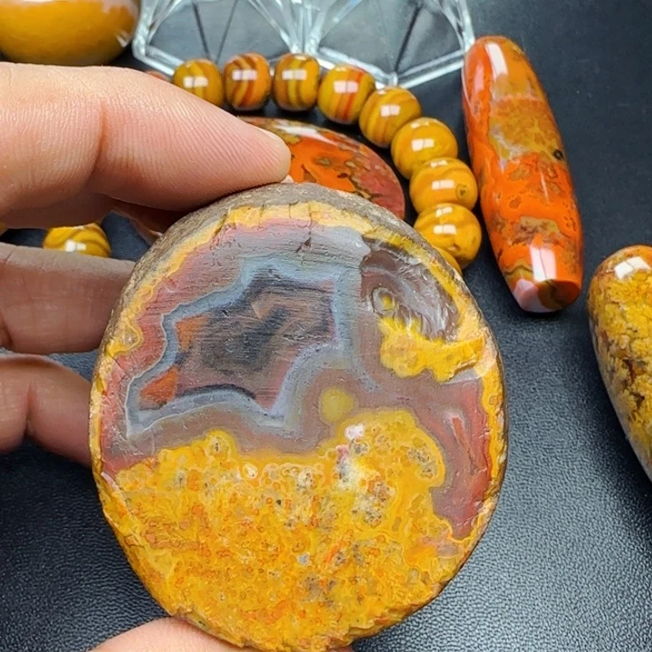 佑***杰玛瑙/玉髓首饰未镶嵌