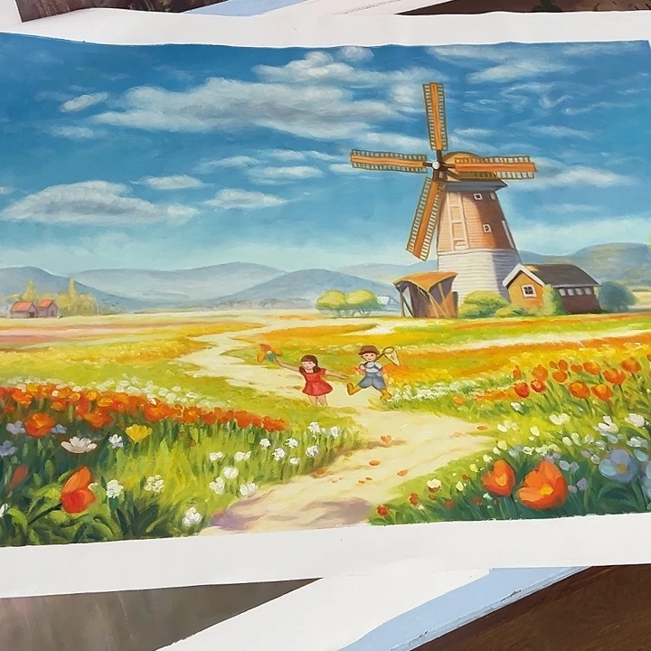 油画60*80手绘油画