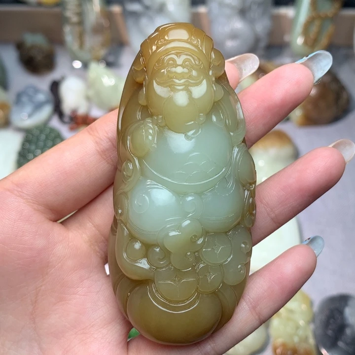 和田玉挂件未镶嵌成***C