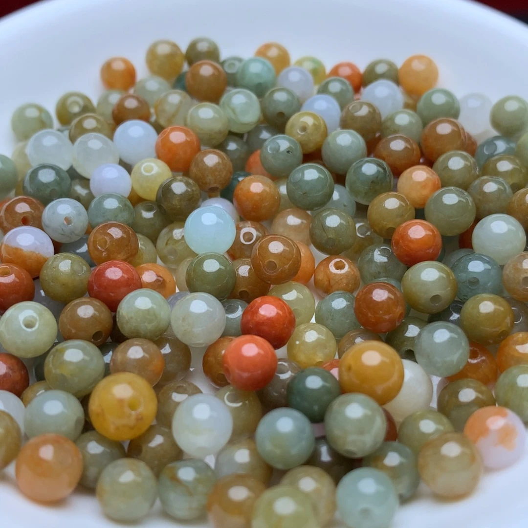 【闪购商品】翡翠手链未镶嵌卡6鸳鸯多宝30个