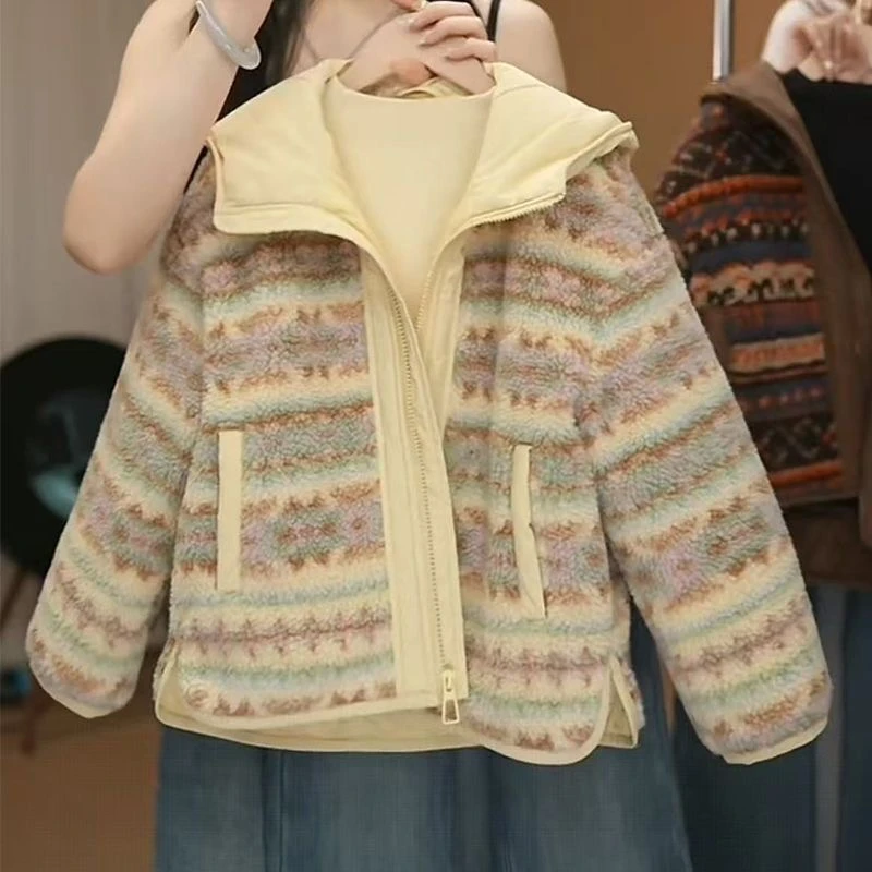 女童外套秋冬2025新款洋气中大童加厚女孩上衣潮QSC2474