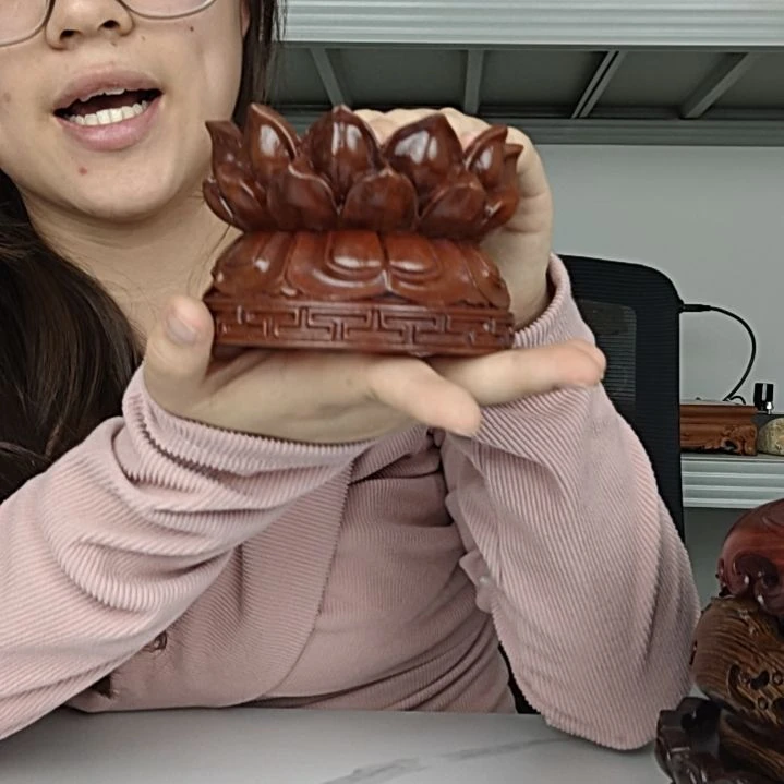 树脂制品实木底座，工厂发货