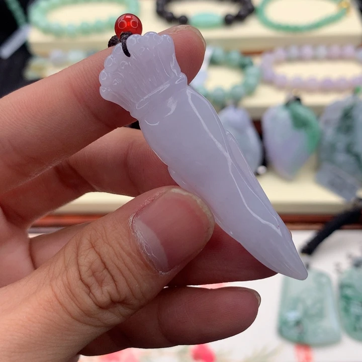 翡翠未镶嵌颈饰吊坠