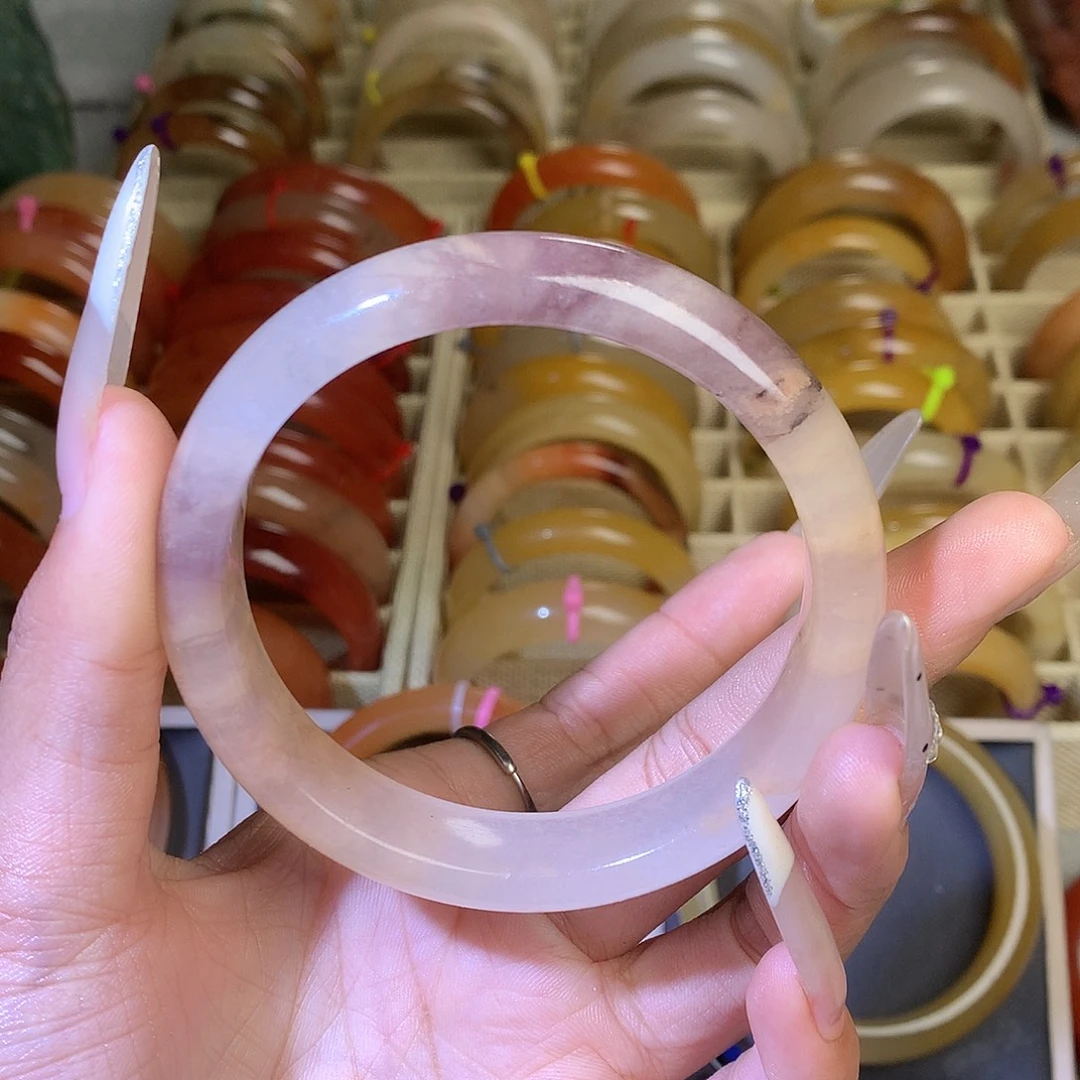 石英质玉（黄龙玉）未镶嵌手镯