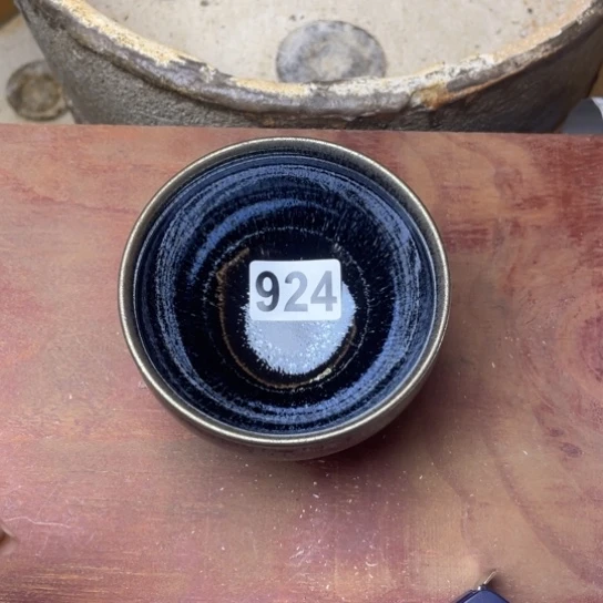 茶盏沐雨茶器柴烧主人杯