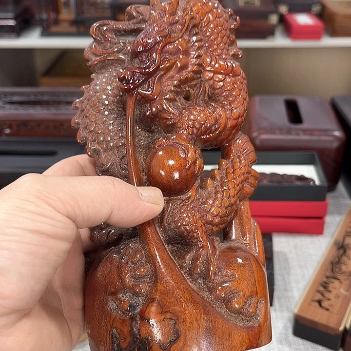 琉璃手工艺品红木工艺品雕刻工艺
