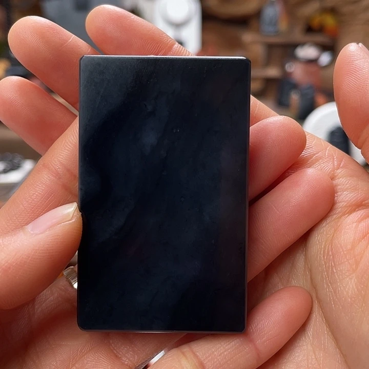 慕***洋和田玉（墨玉）未镶嵌吊坠(不含链)85克