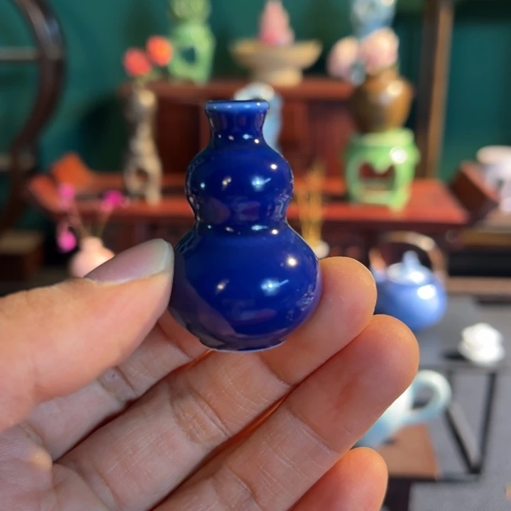 摆件微陶老王迷你好瓶