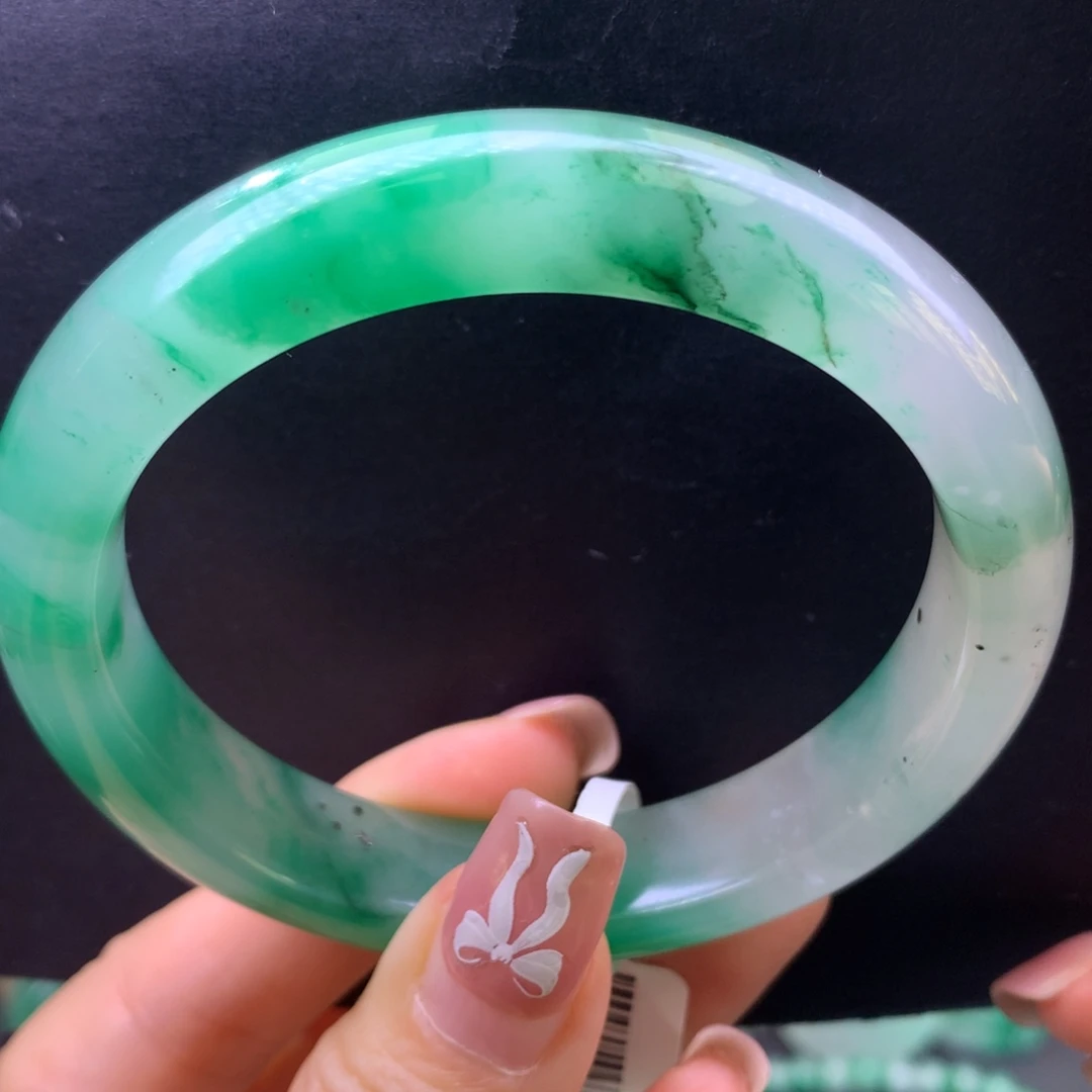 石英质玉未镶嵌手镯58 59