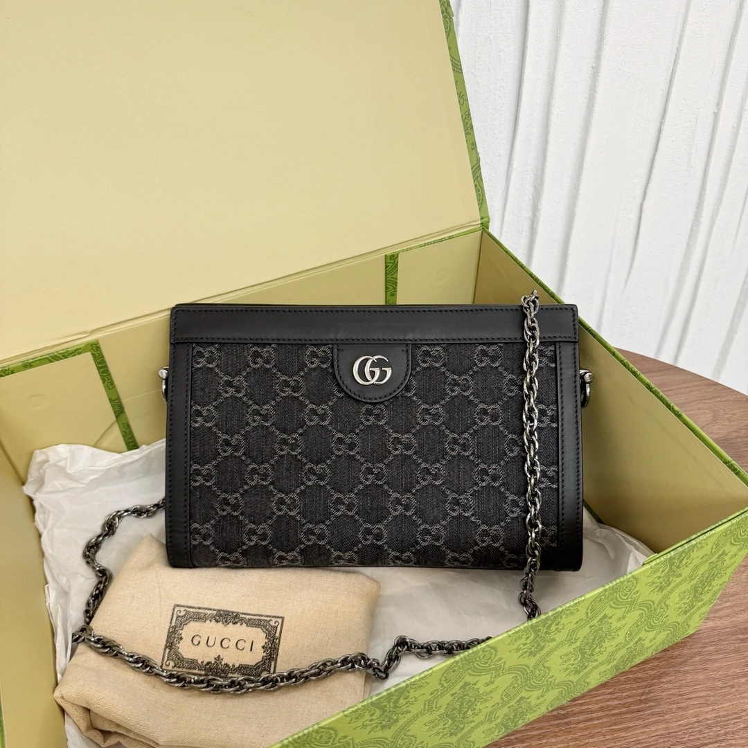 99新 GUCCI/古驰 /夏vv1109/单肩包/15841592