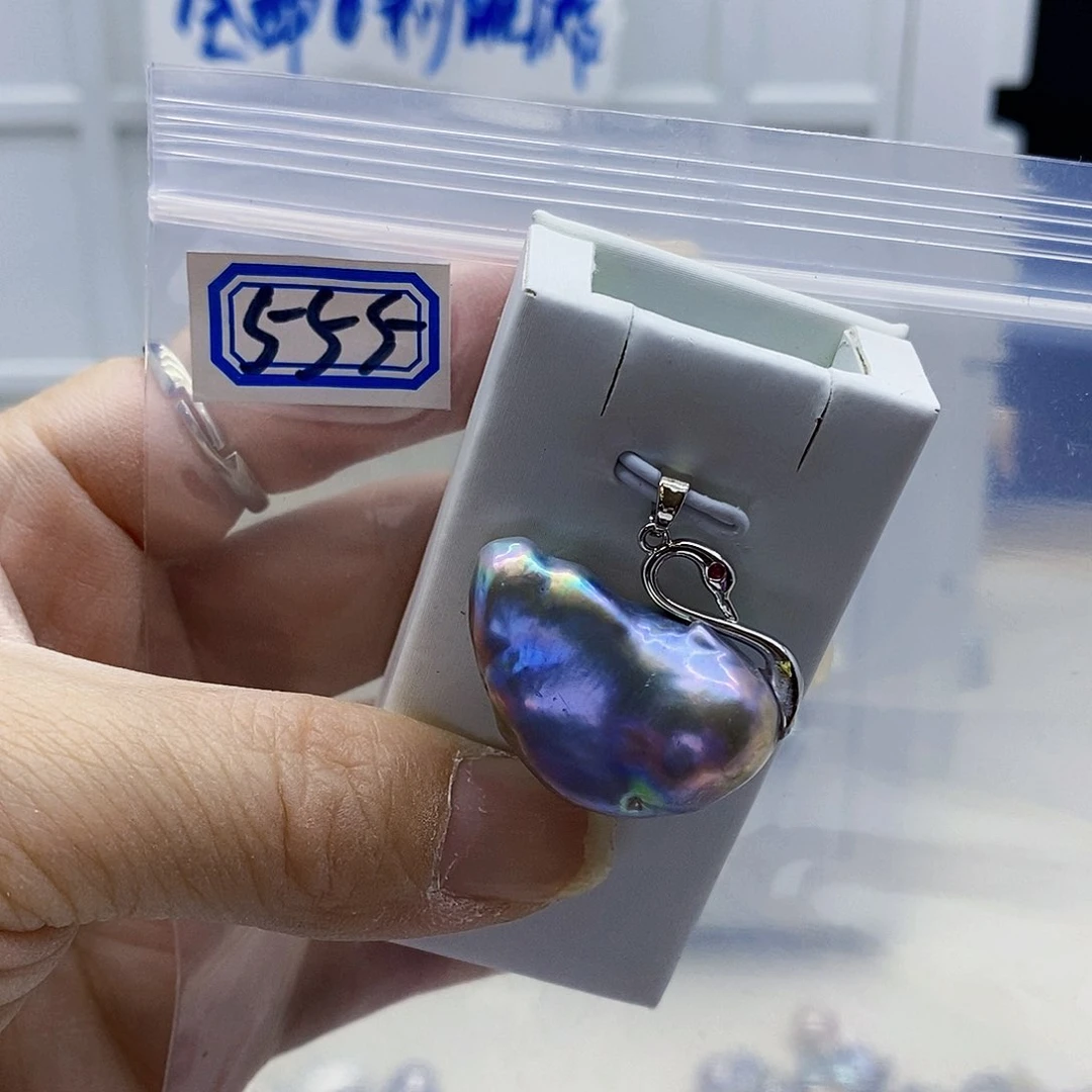 颈饰合金淡水珍珠