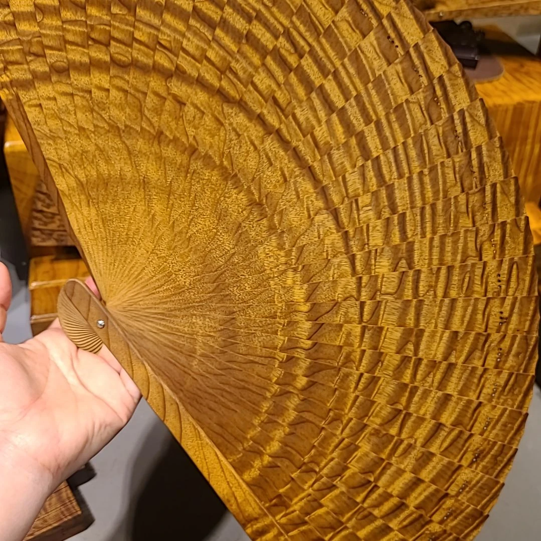 金丝楠26小叶桢楠金丝楠木苏扇