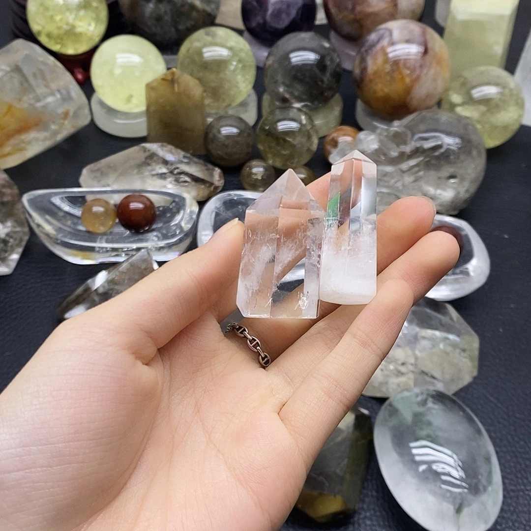 水晶珠宝半成品未镶嵌98水晶石