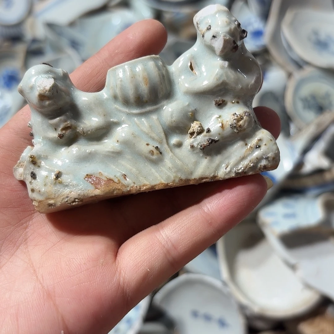 瓷片瓷片标本，顺丰包邮