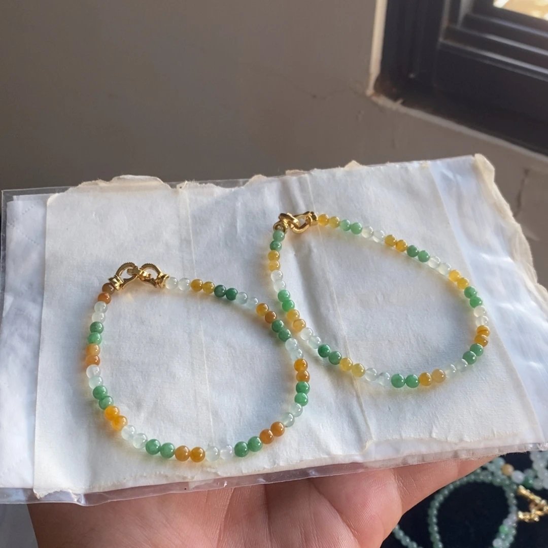定制翡翠未镶嵌29 缅甸翡翠A货卡4