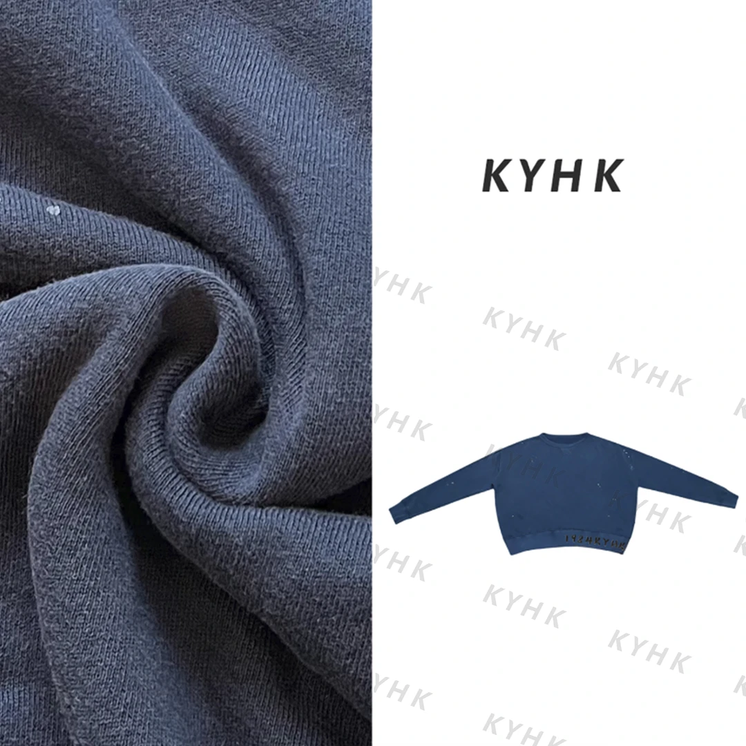 KYHK徽标长袖圆领套头卫衣241173