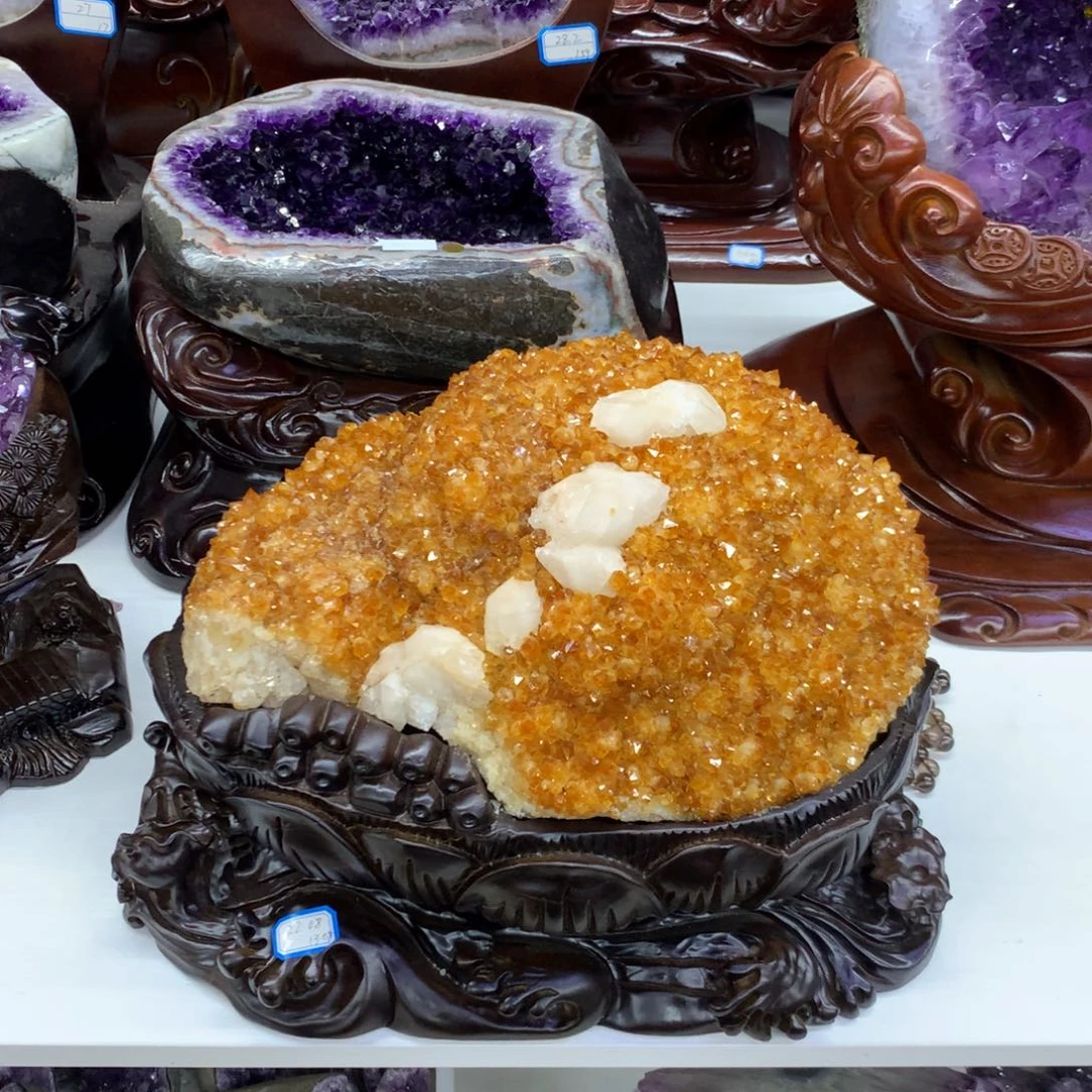 大型摆件（非配饰）未镶嵌水晶莹