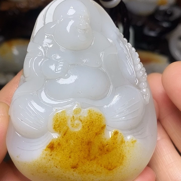 好***好和田玉未镶嵌车挂