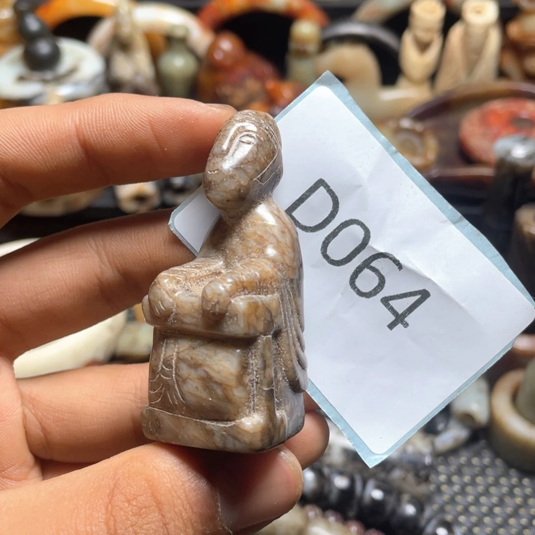 和田玉（糖玉）挂件未镶嵌