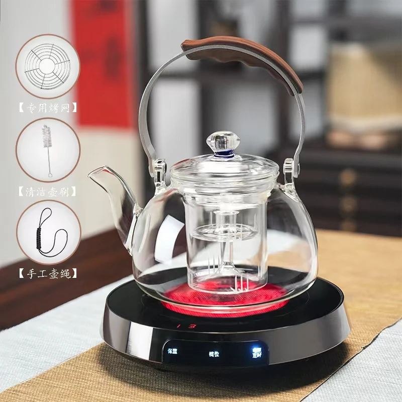 IQS/艾玛诗T7大功率1300瓦电陶炉超薄定时保温养生蒸茶煮茶茶壶