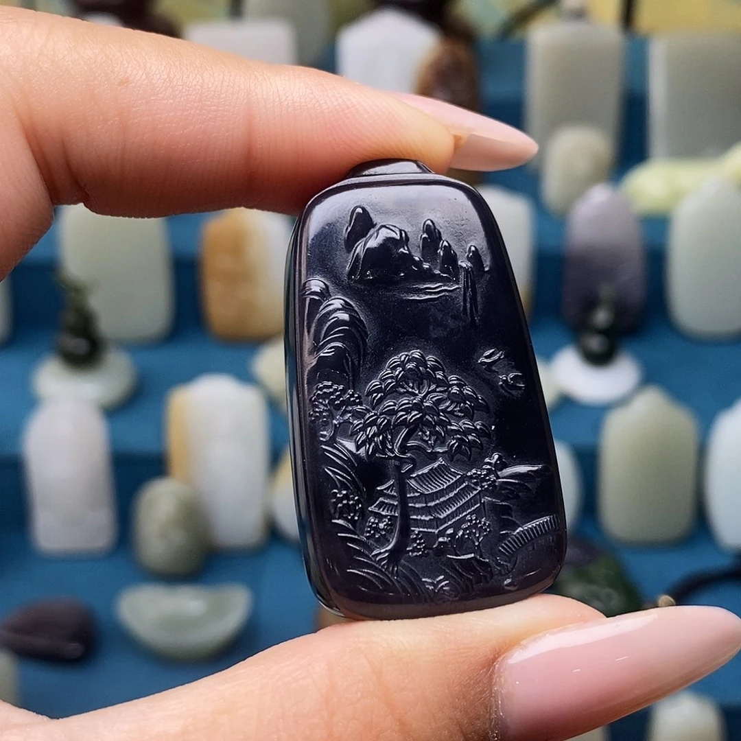 颈饰未镶嵌和田玉