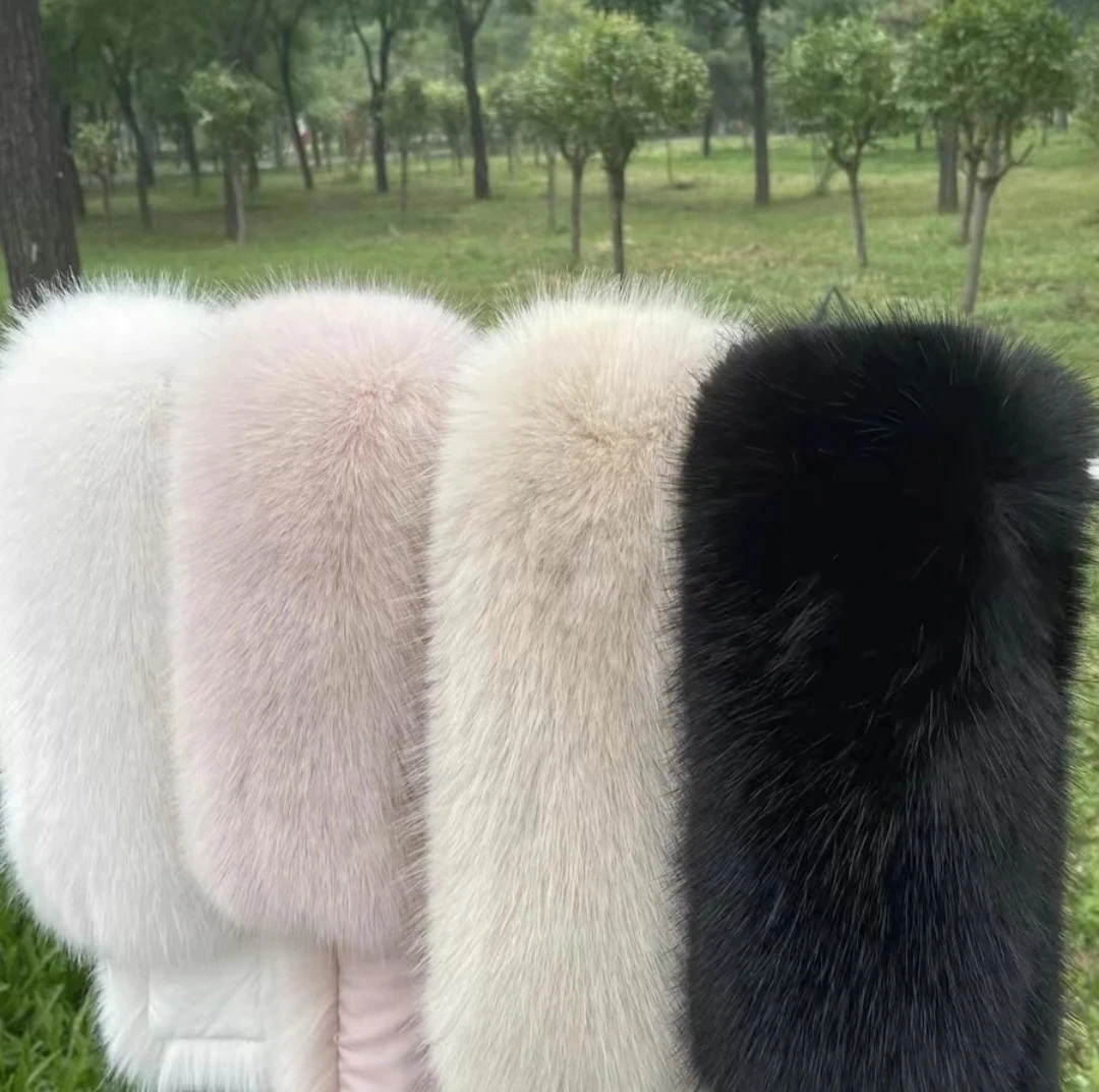 围脖毛领，高端单品