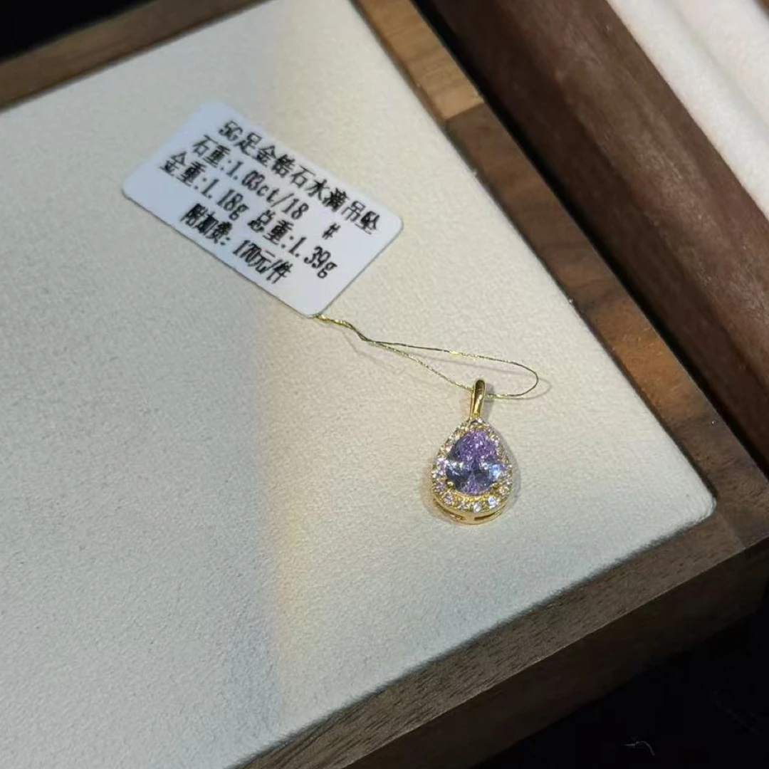 足金精品工艺吊坠