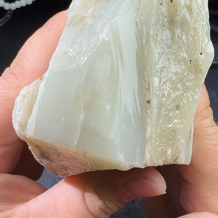 和田玉（糖玉）未镶嵌车挂