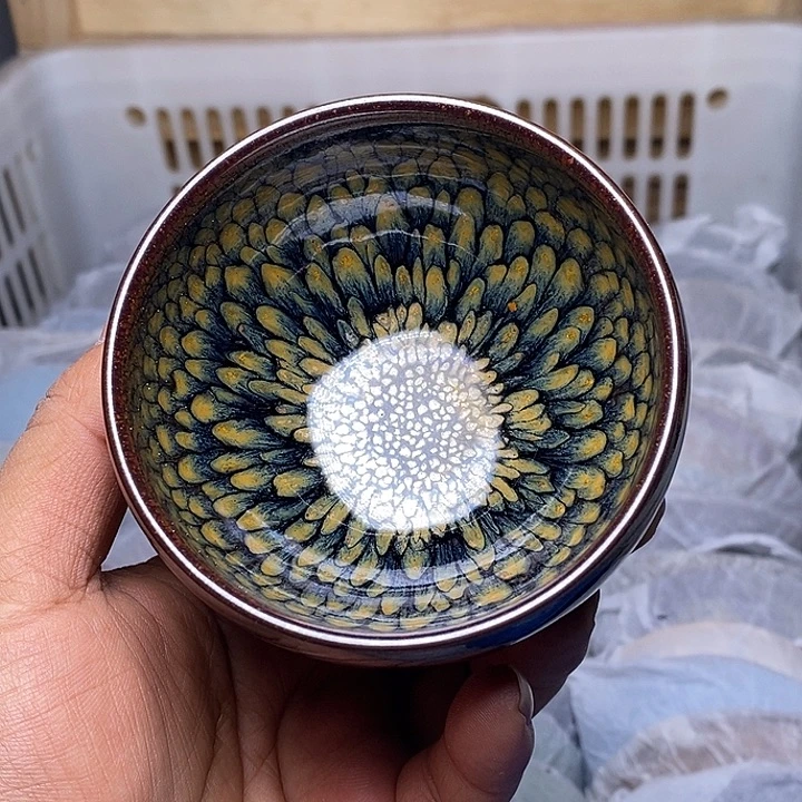 茶盏建盏喝茶主人杯茶杯