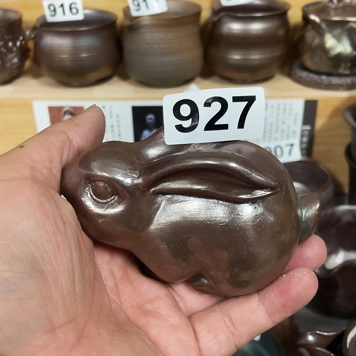 茶杯紫砂柴烧纯手工927