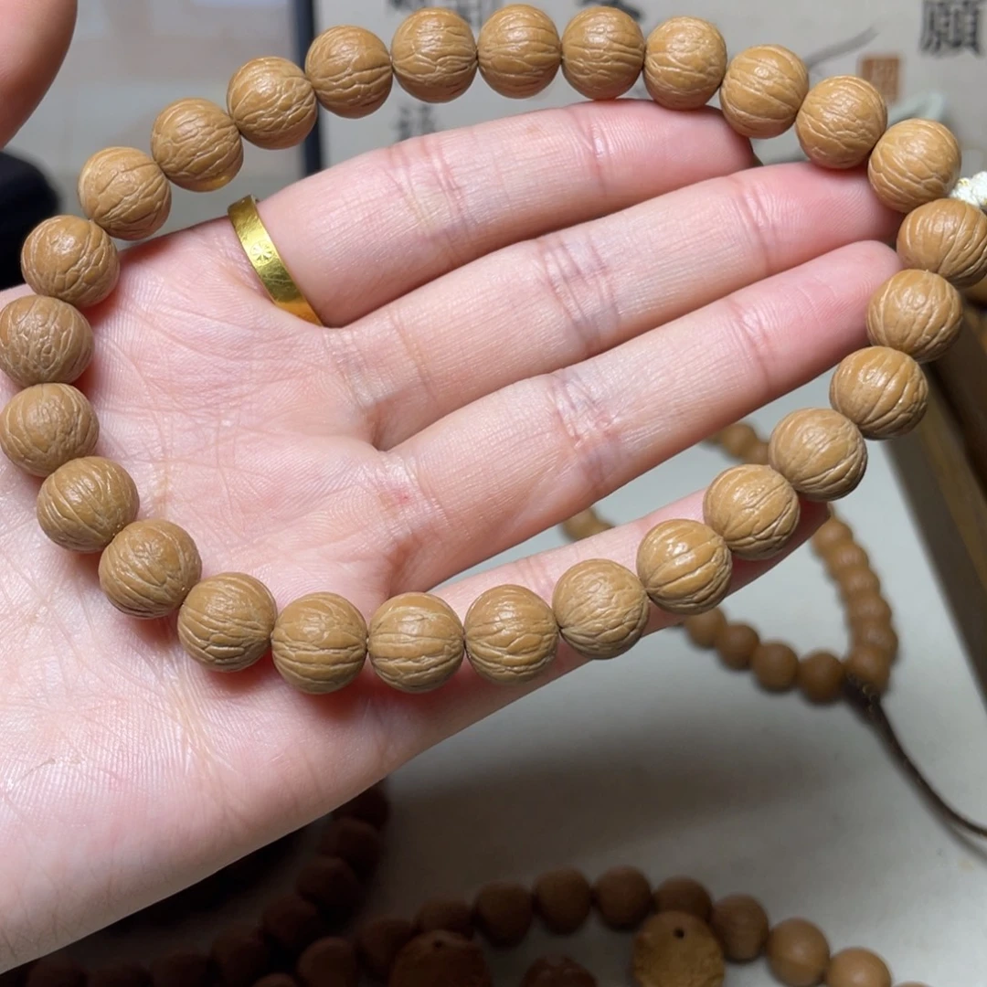 满***多猴头核桃吊坠11凤羽