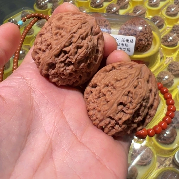 文玩核桃把件38南疆石