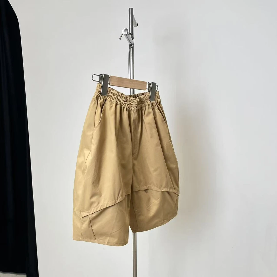 夏款时尚卡其裤子 1711鼓系