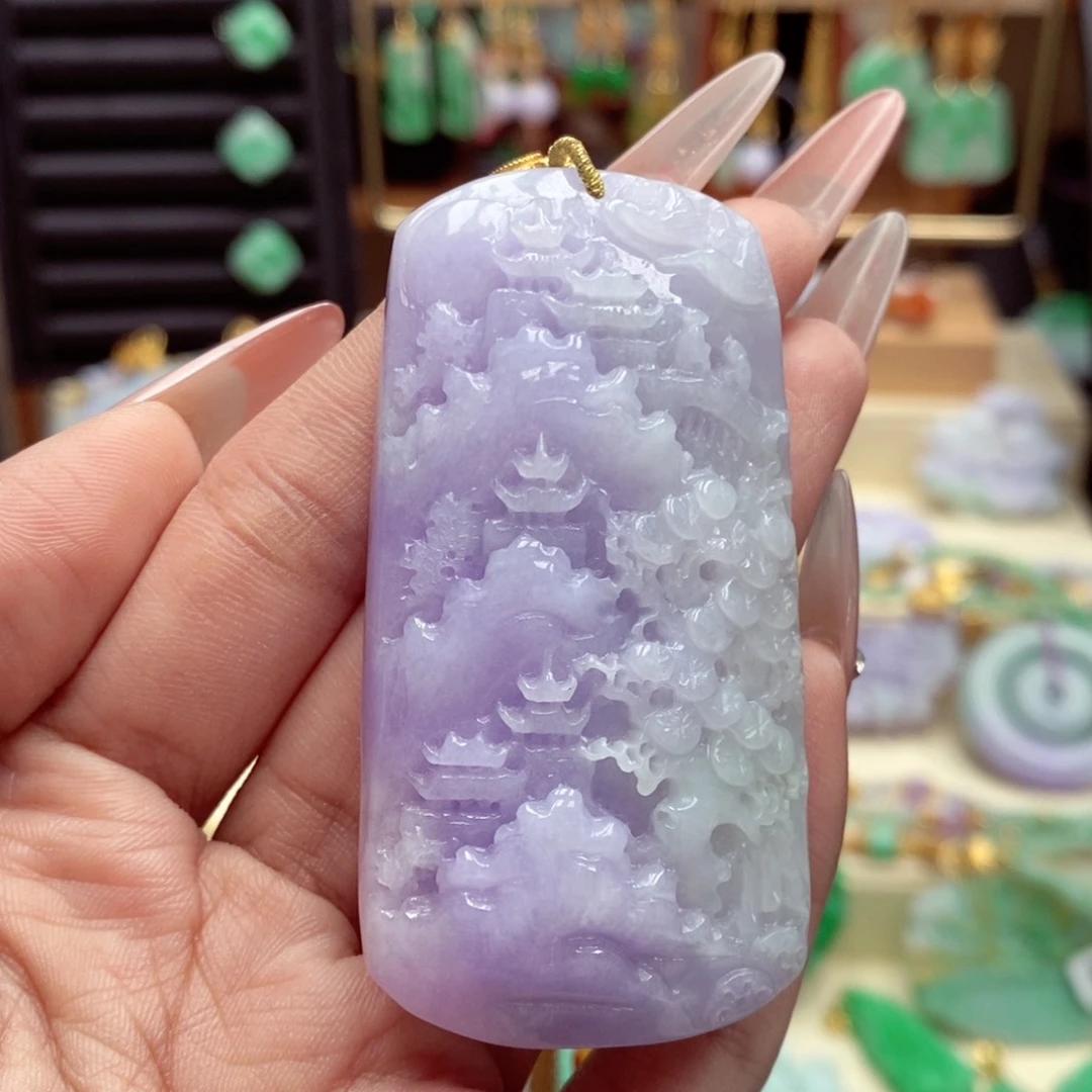 颈饰未镶嵌翡翠翡翠吊坠