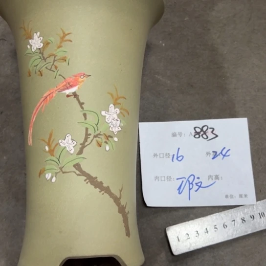 紫砂花盆花卉工艺