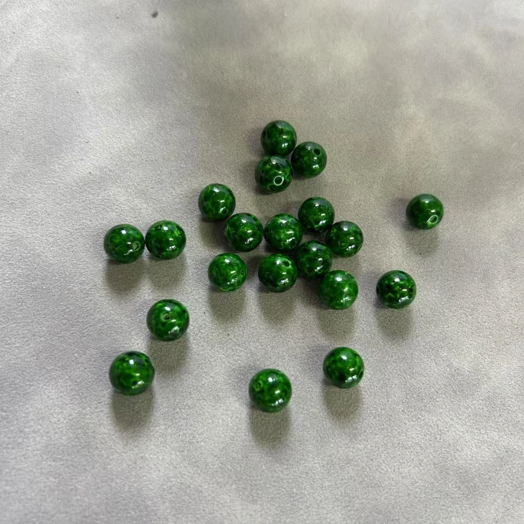 老四精选 绿的圆珠单珠  多样性发其一