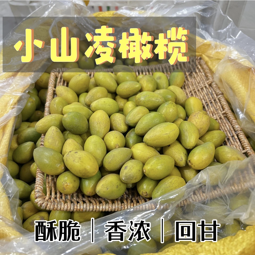 潮汕阿裕 小山凌橄榄 酥脆香甘 一斤装