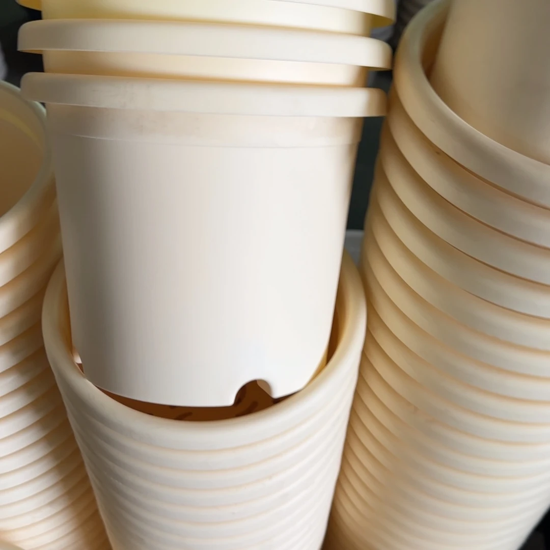 树脂四季盆3#无拖米黄6