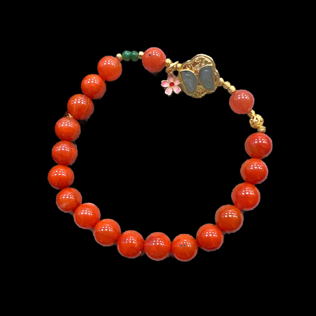 V8320南红手串孤品