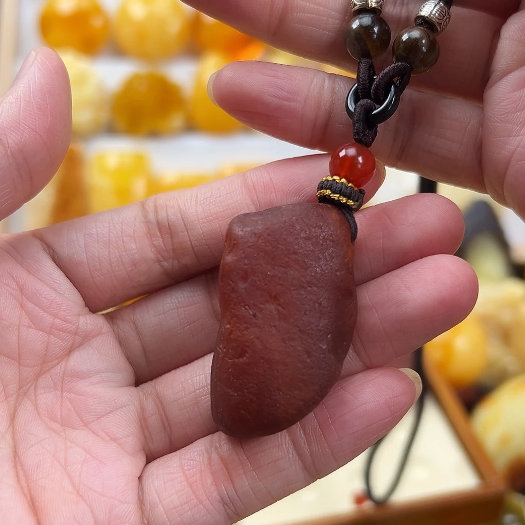 蜜蜡颈饰未镶嵌蜜蜡