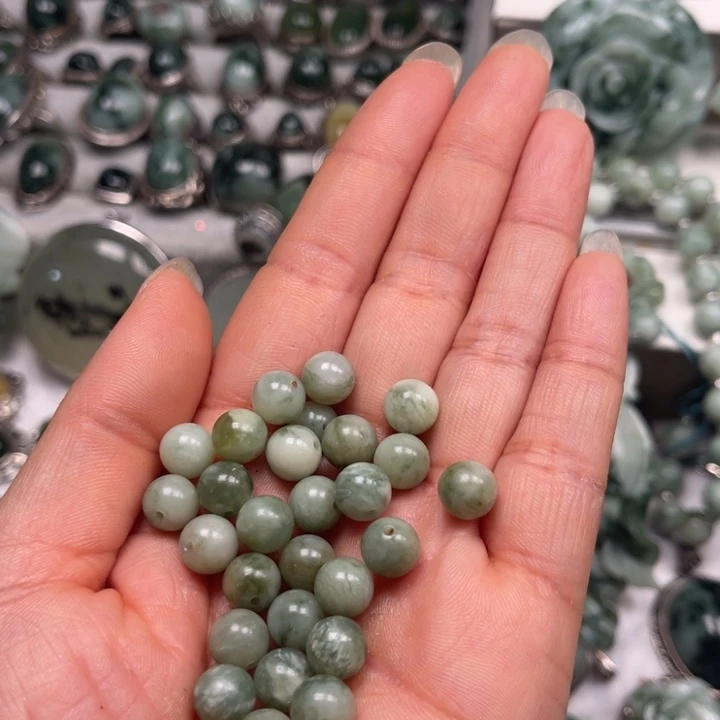 透闪石-蛇纹石玉颈饰未镶嵌秋****3