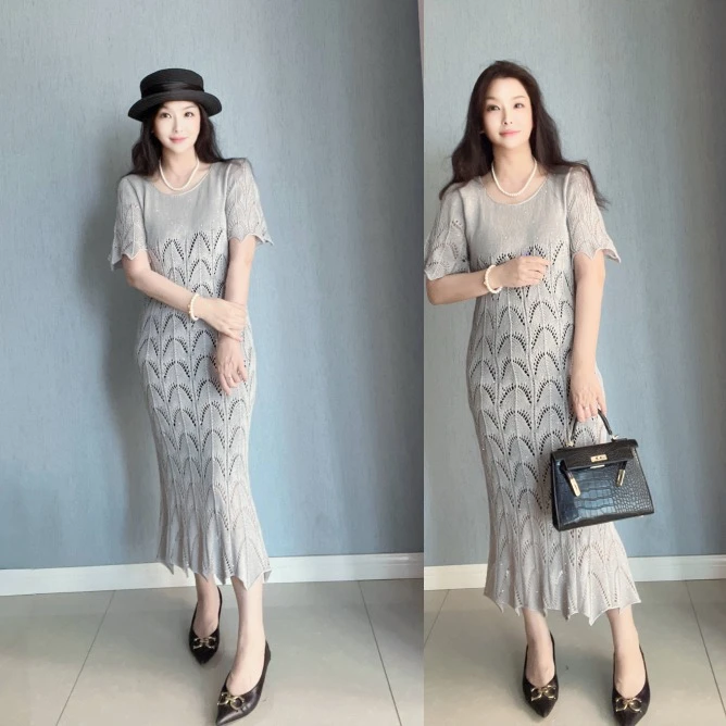 美人鱼连衣裙——苏颜手工（留意短信解锁课程）