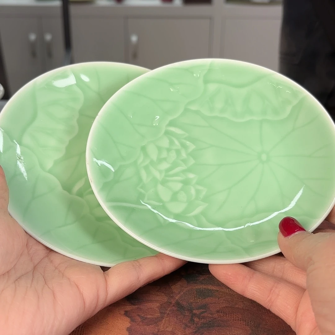 龙泉云间青瓷小米茶器