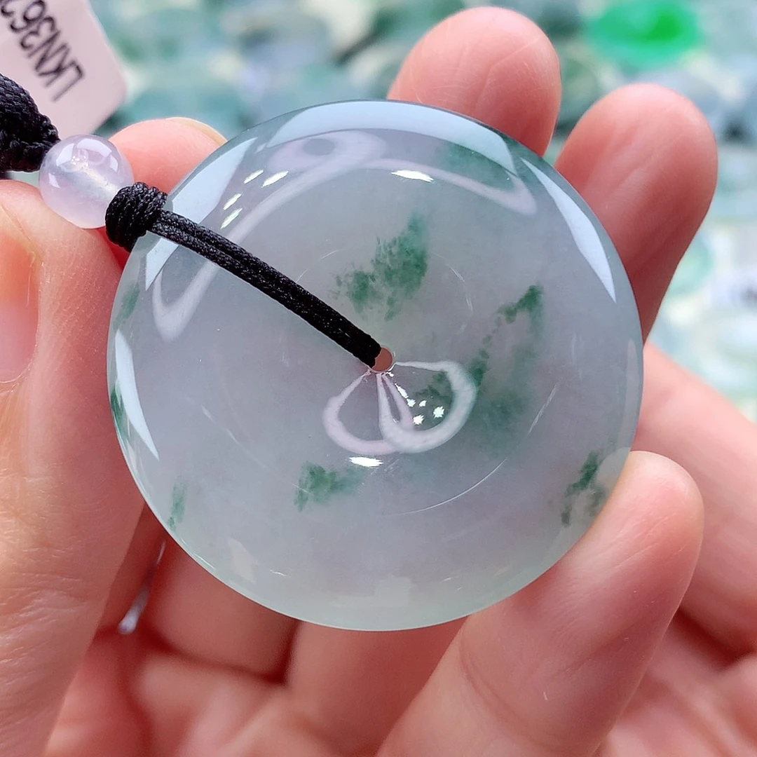 颈饰未镶嵌翡翠编号44-尺寸35/6.5