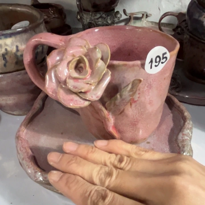 陶瓷懿树日式手捏餐具茶具