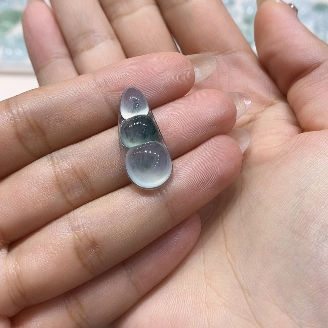 定制翡翠未镶嵌土**爸