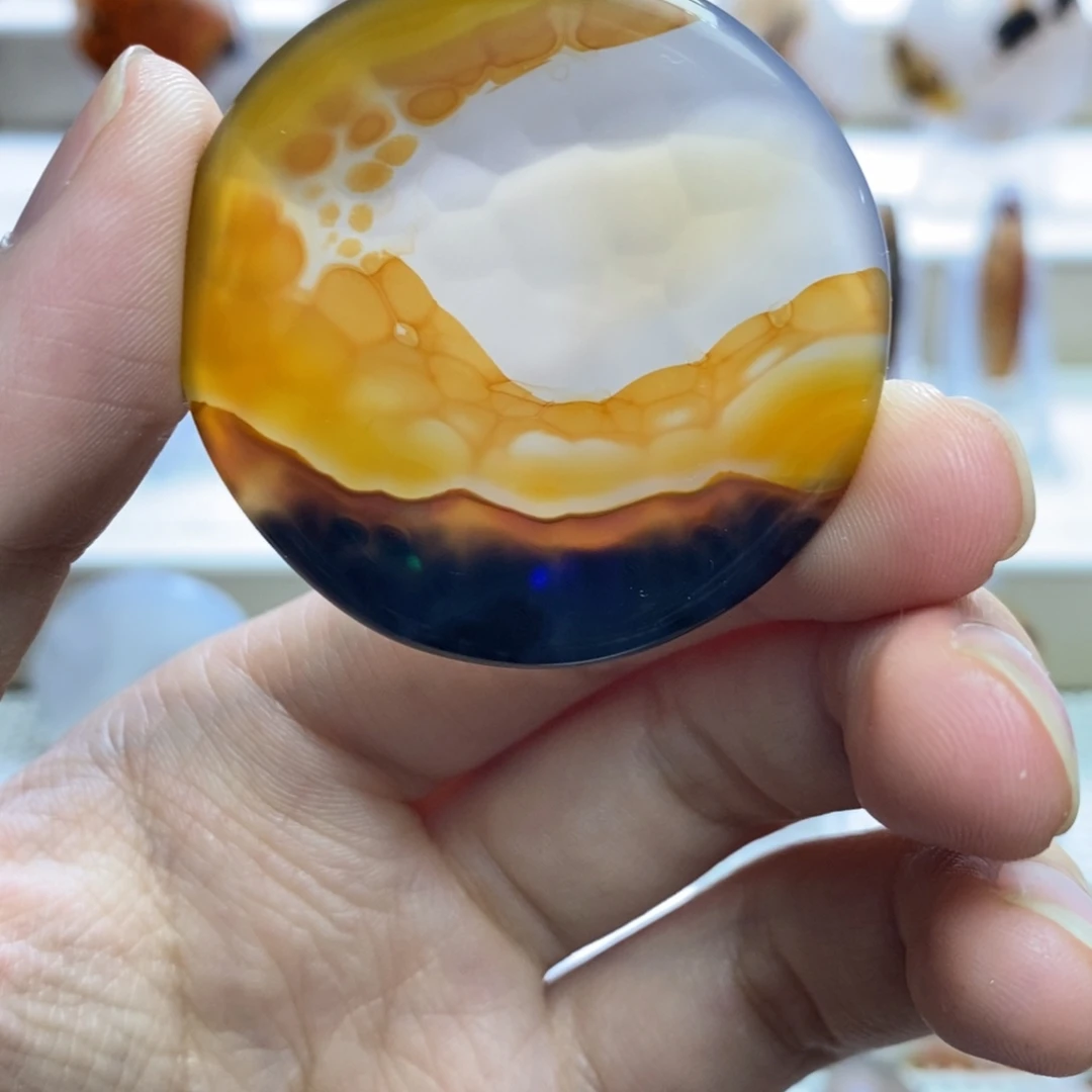 玛瑙/玉髓未镶嵌吊坠(不含链)