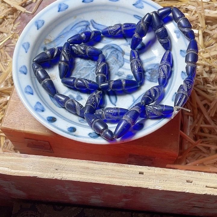 瓷片精品瓷器盘子青花手绘