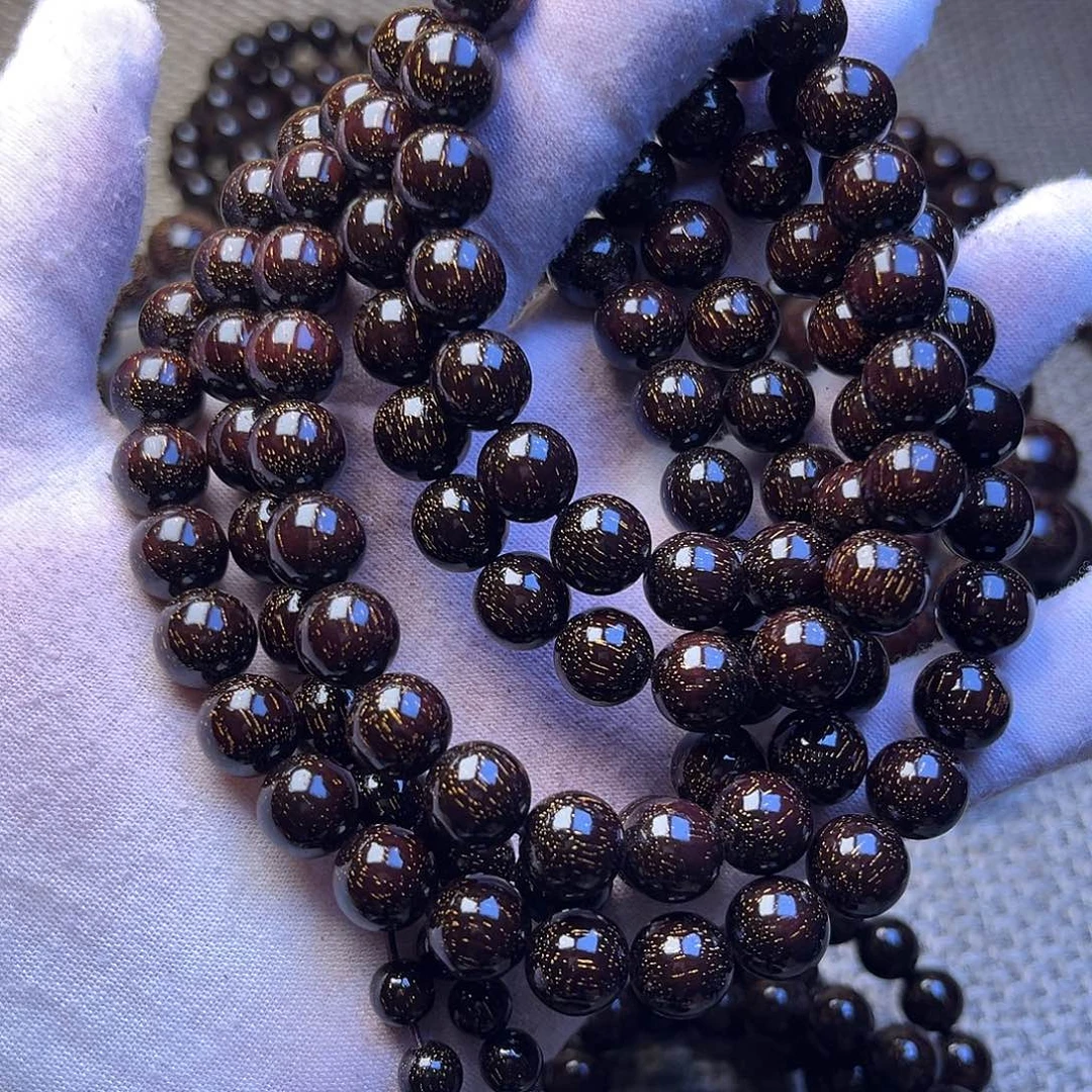 檀香紫檀（小叶紫檀）1.0 108颗满天星