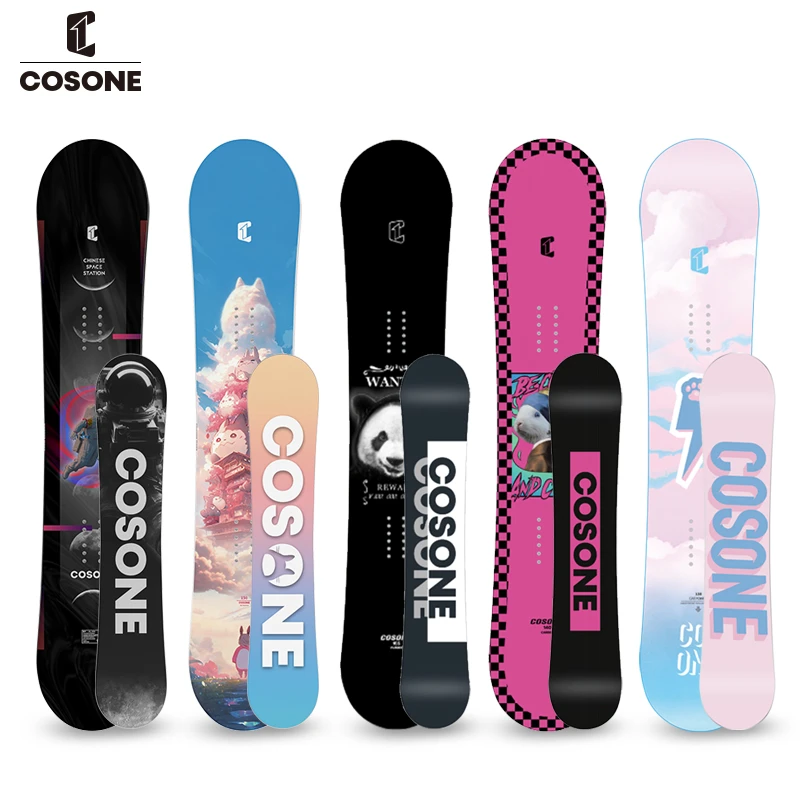 COSONE【直播】❤滑雪板全能单板套装男女初学者日式成人雪板新手